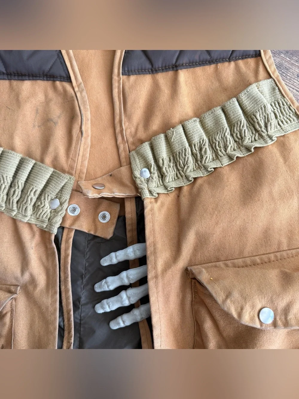 Vintage 60s Hunting Vest Western Trails ~ Size Medium